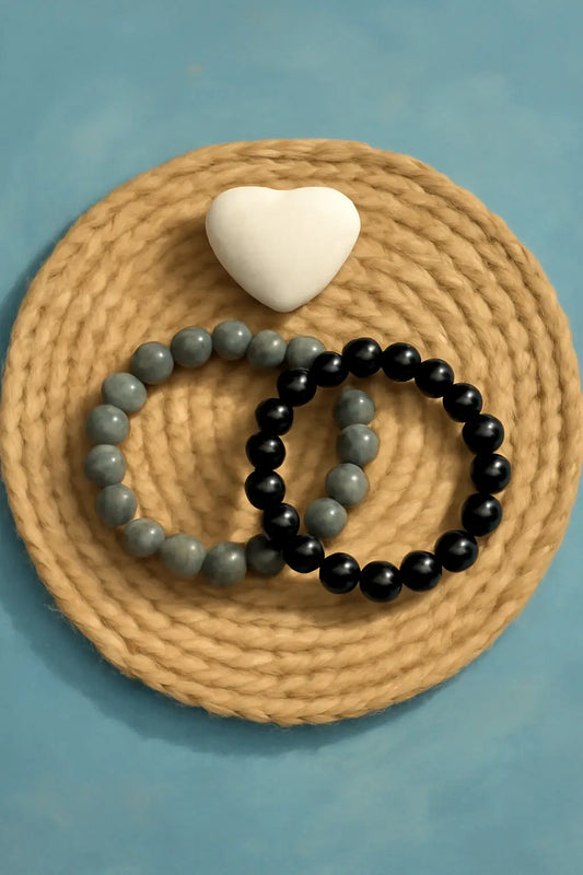 Sukoon's Pyrite & Black Tourmaline (Richie Rich Combo)