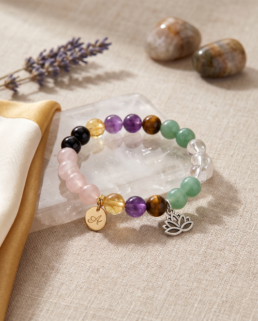 Personalised Crystal Energy Bracelet