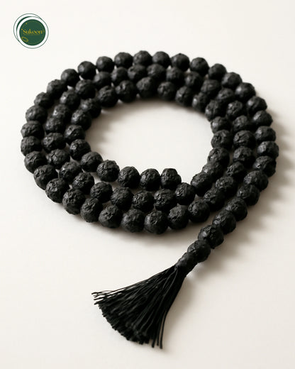 Sukoon | Authentic Black Rudraksha Mala