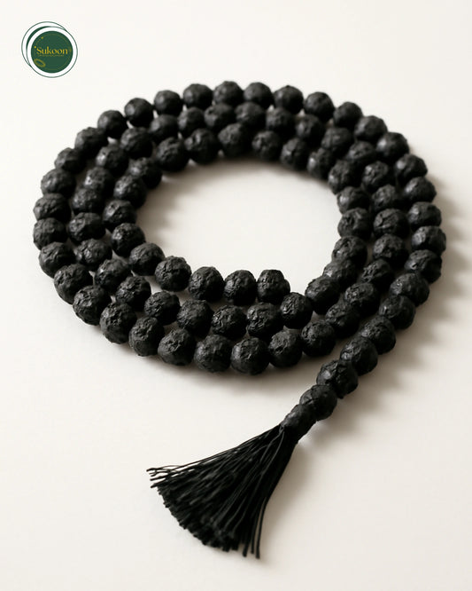 Sukoon | Authentic Black Rudraksha Mala