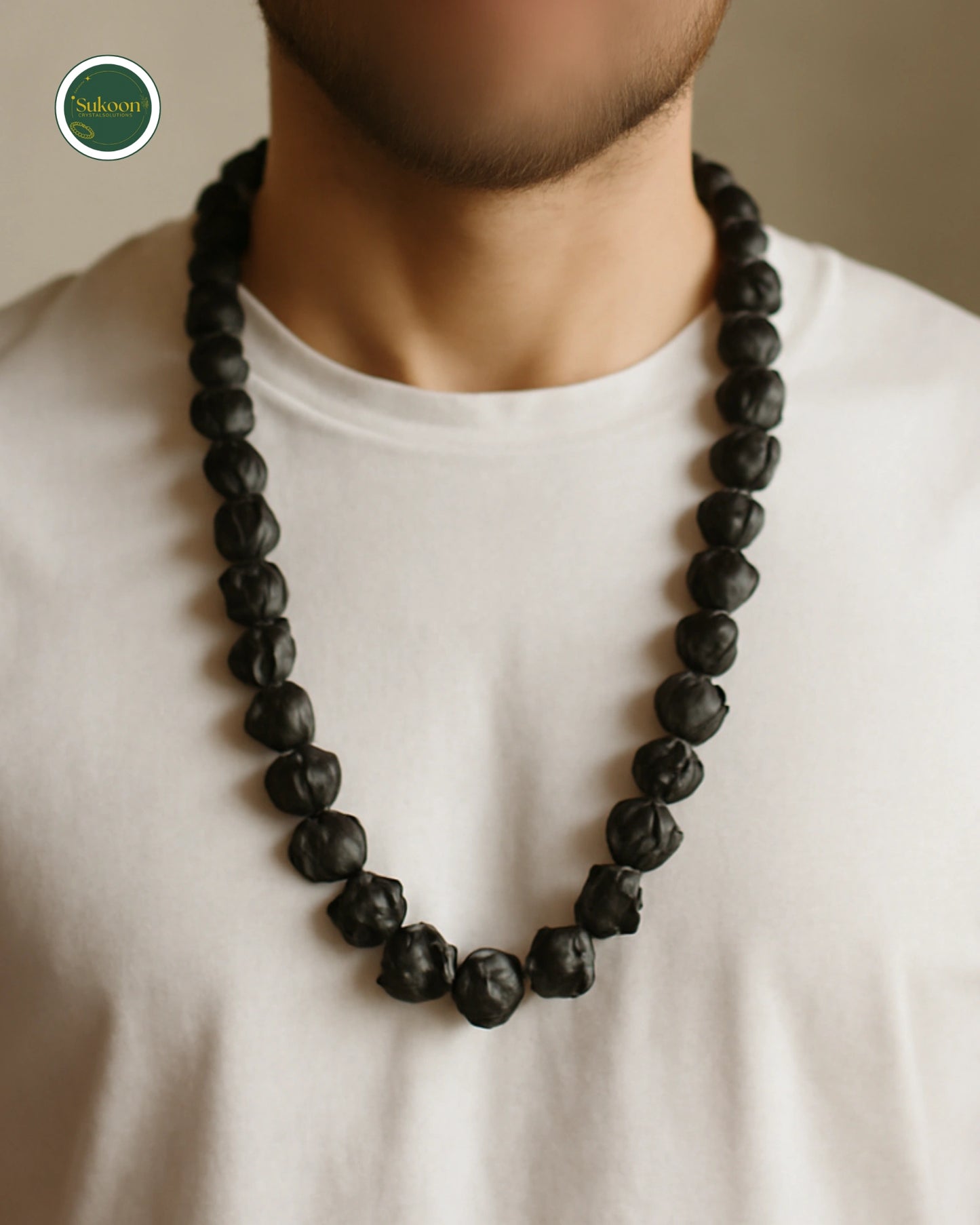 Sukoon | Authentic Black Rudraksha Mala