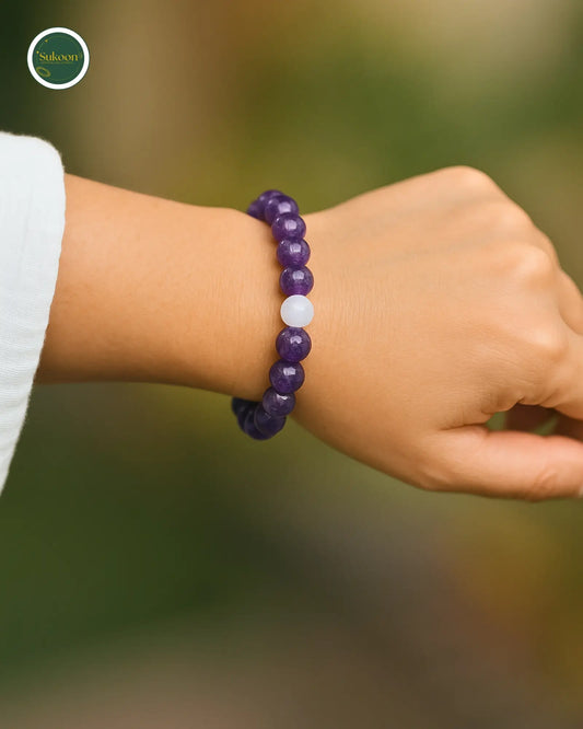 Corporate Majdoor Stress Relief Bracelet (Amethyst bracelet)