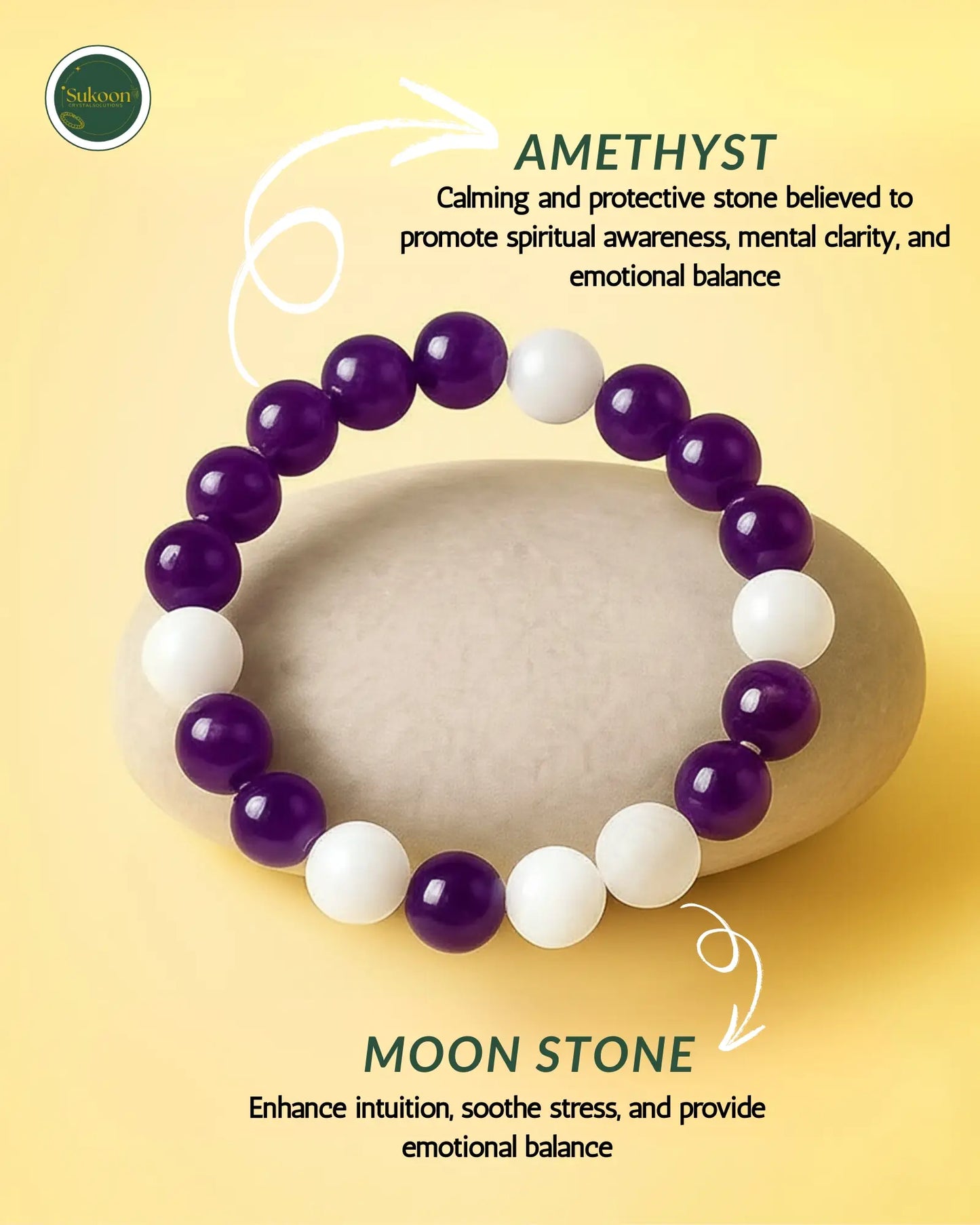 Corporate Majdoor Stress Relief Bracelet (Amethyst bracelet)