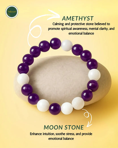 Corporate Majdoor Stress Relief Bracelet (Amethyst bracelet)