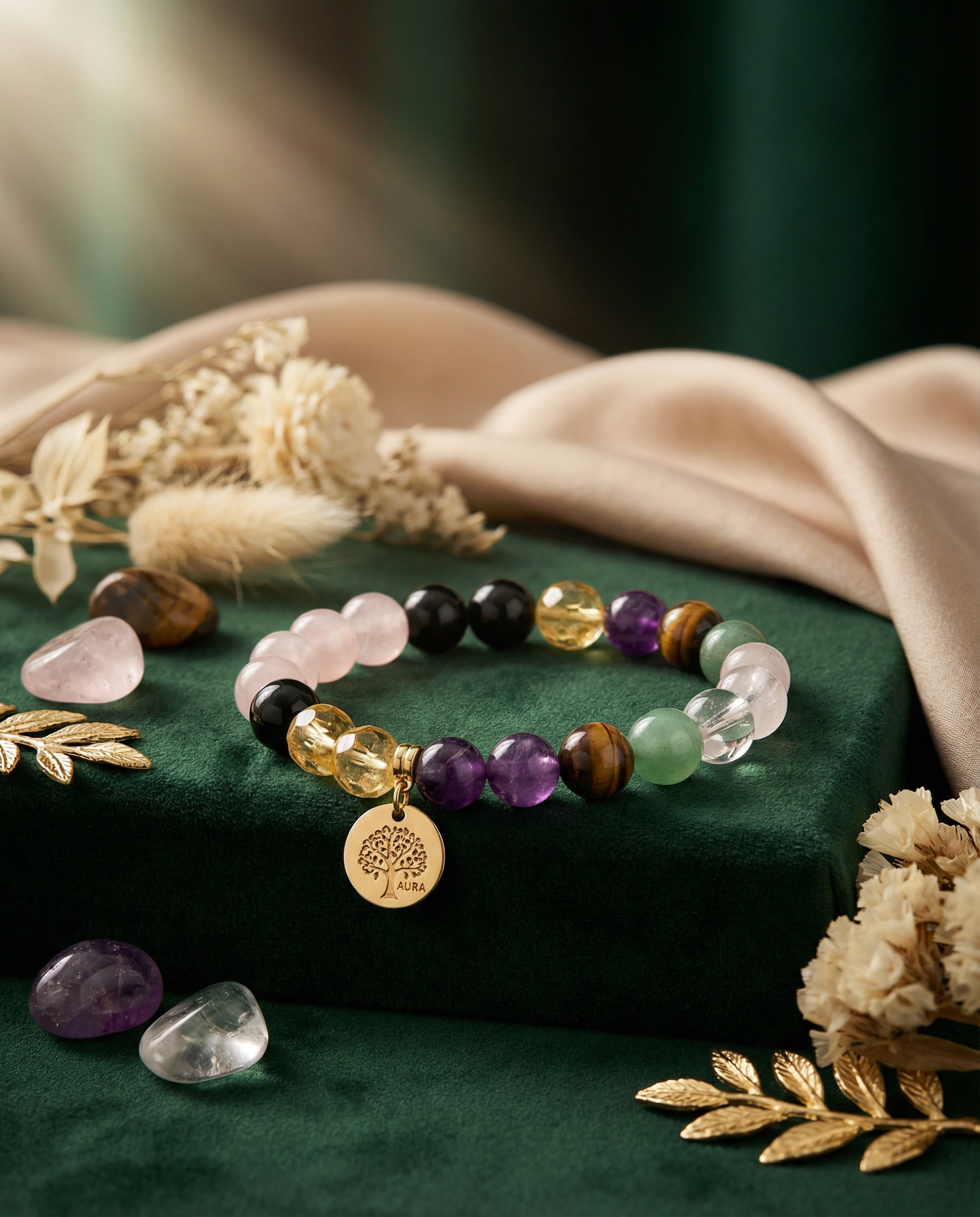 Personalised Crystal Energy Bracelet