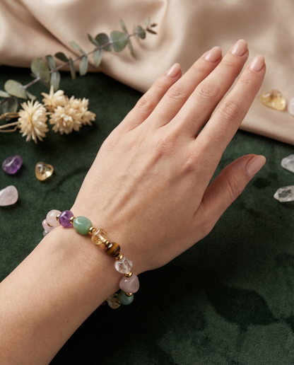 Personalised Crystal Energy Bracelet